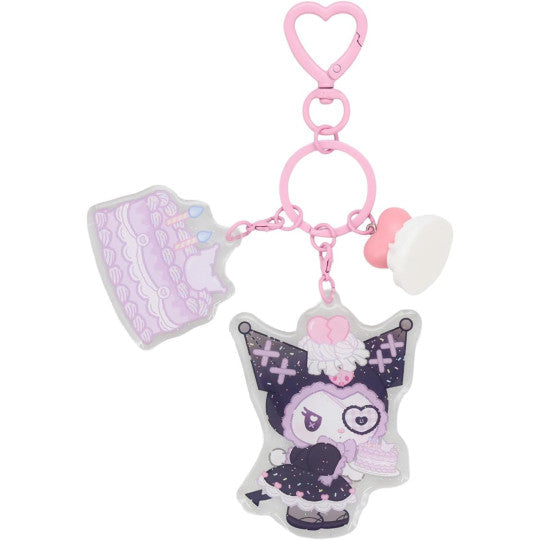 Kuromi "Dreamy Sweets Ghost House" Acrylic Keychain