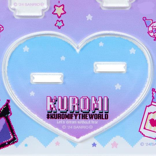 Kuromi Acrylic Pixel Baku Stand - #Kuromify the World – Charms LOL