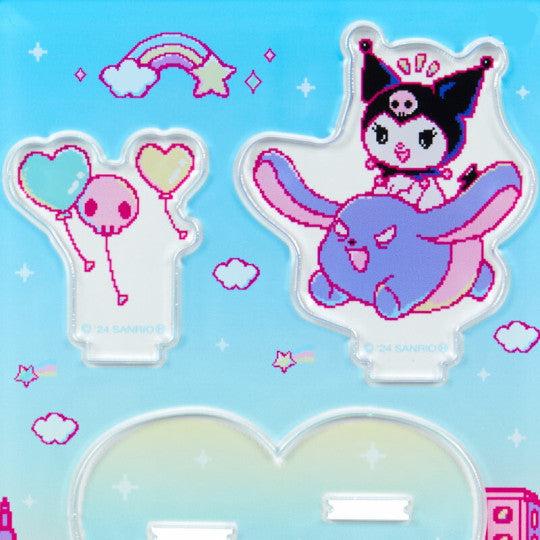 Kuromi Acrylic Pixel Balloon Stand - #Kuromify the World – Charms LOL