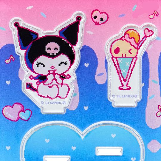 Kuromi Acrylic Pixel Ice Stand - #Kuromify the World – Charms LOL
