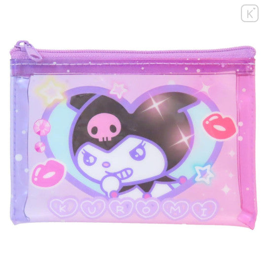 Kuromi Heart Pounding Clear Pouch