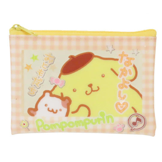 PomPomPurin Heart Pounding Clear Pouch
