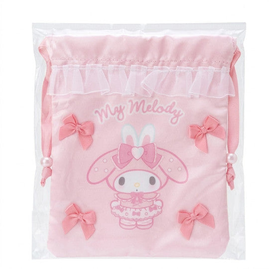 My Melody "Bunnies x Ballerina" Drawstring Bag