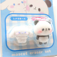 Cinnamoroll & Mochi Mochi Panda 3D Eraser
