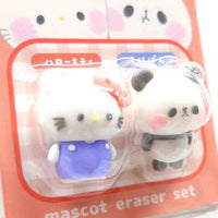 Hello Kitty & Mochi Mochi Panda 3D Eraser