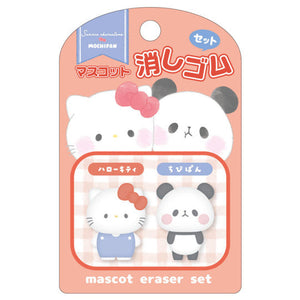 Hello Kitty & Mochi Mochi Panda 3D Eraser