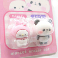 My Melody & Mochi Mochi Panda 3D Eraser
