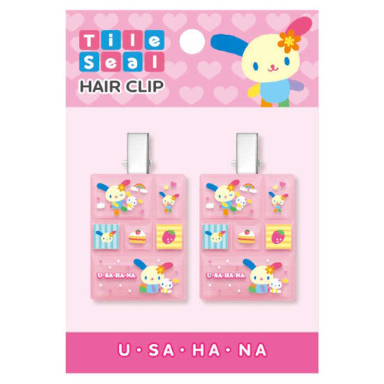 Usahana Tile Hair Clips