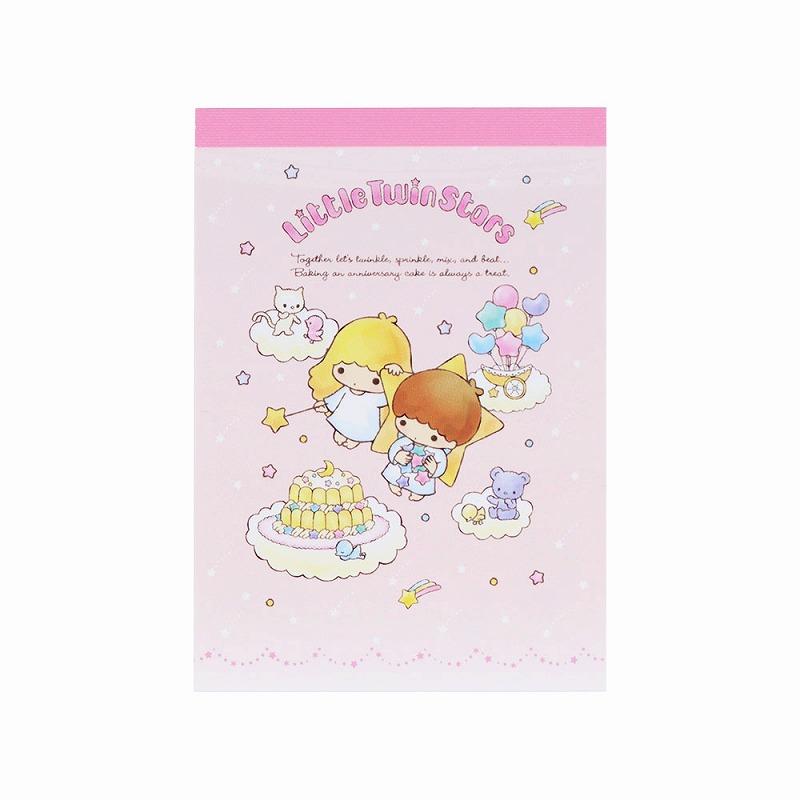 Little Twin Star Retro Mini Memo Pad