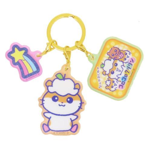 Sanrio Characters Heart Pounding 3-strands Keychain