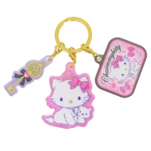 Sanrio Characters Heart Pounding 3-strands Keychain