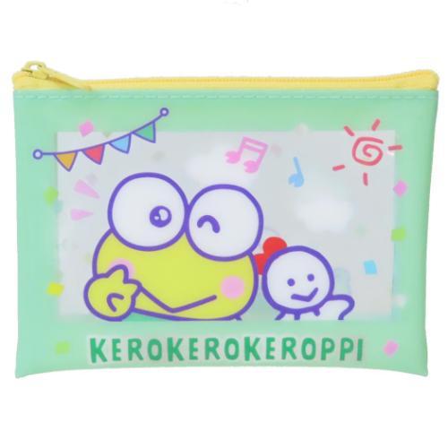 Keroppi Heart Pounding Clear Pouch