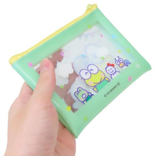 Keroppi Heart Pounding Clear Pouch