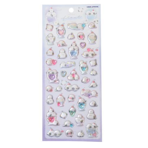 Snow Birds Parfait Pearl Sticker Sheet