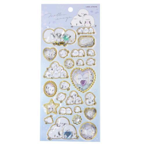 Snow Birds Jewel Sticker Sheet