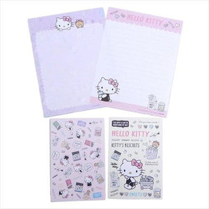 Hello Kitty Snacks Letter Set
