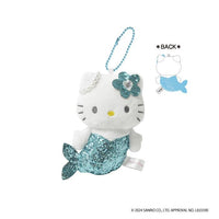 Glitter Mermaid Hello Kitty Fantasy Plush Mascot [Blue]