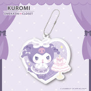 Kuromi Omekashi Closet Acrylic Keychain