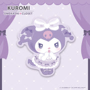 Kuromi Omekashi Closet Sticker [Uruuru]