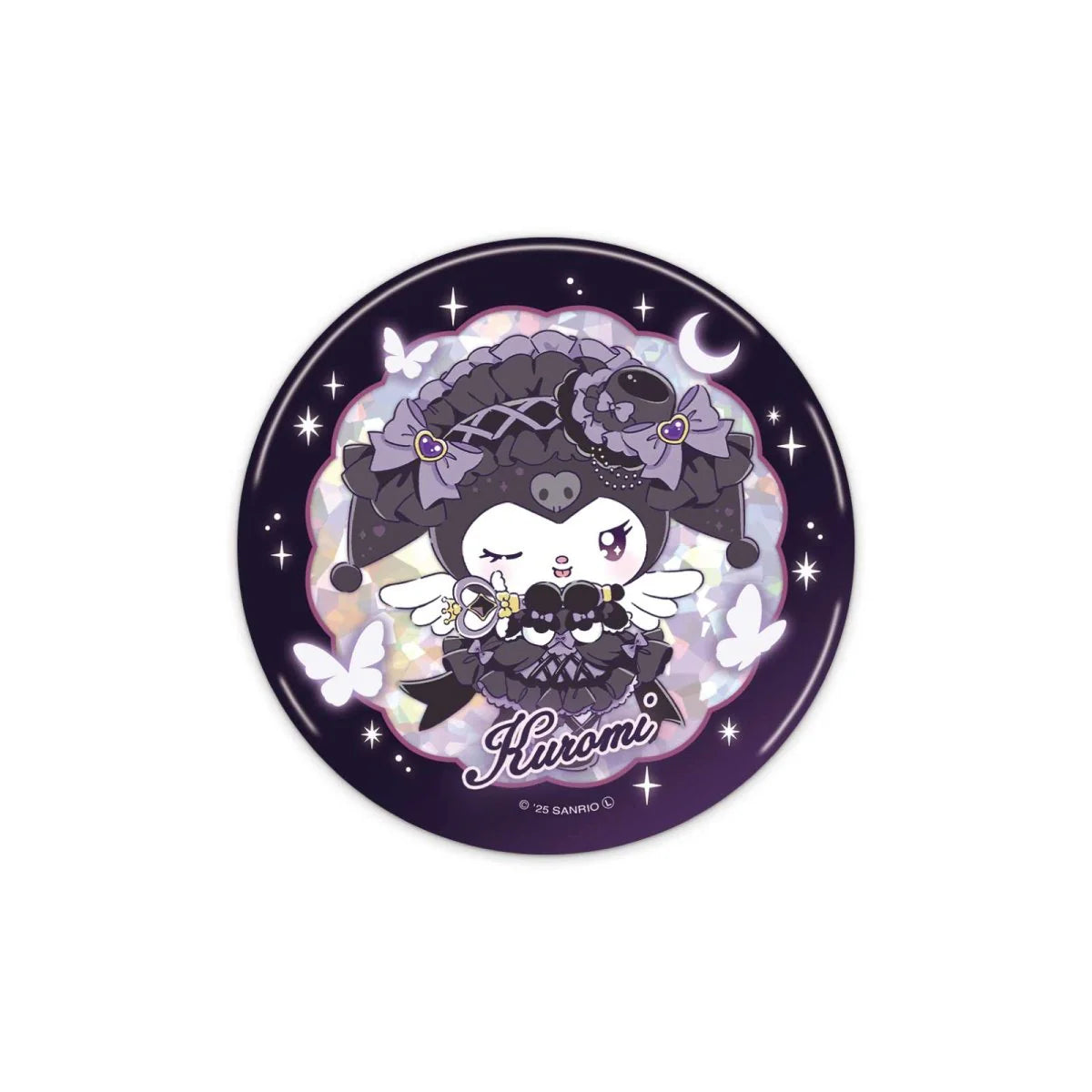 LAFARY Tokimeki Warrior Tin Badge [Kuromi]