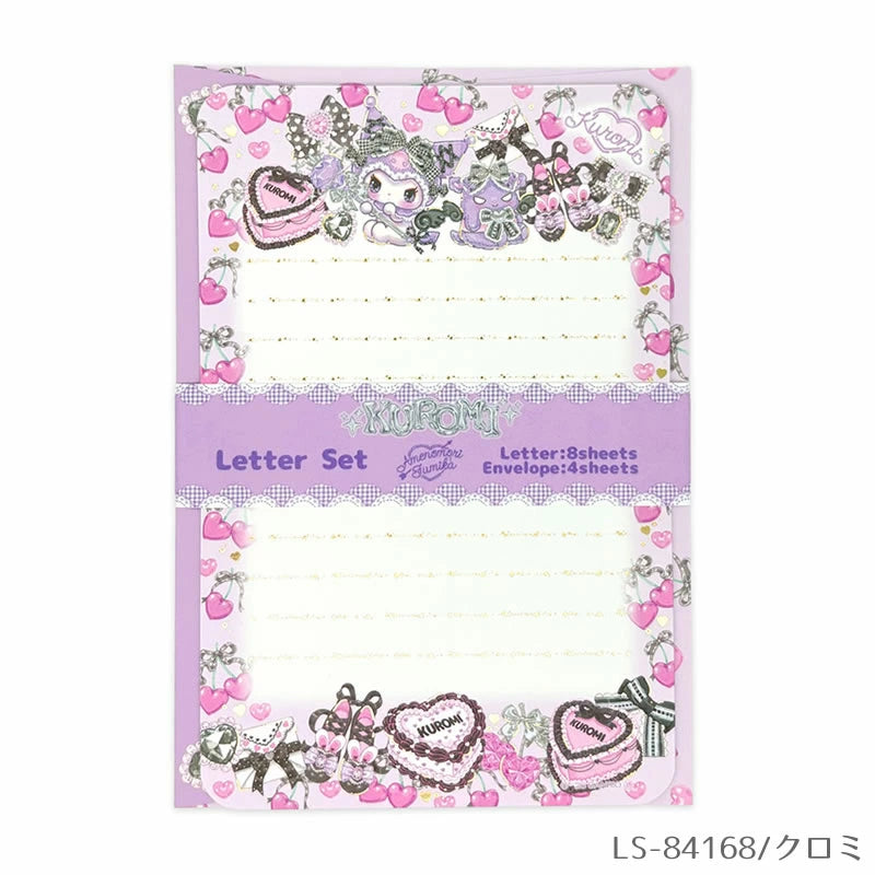 Kuromi x Fumika Amenomori Ver.2 Letter Set