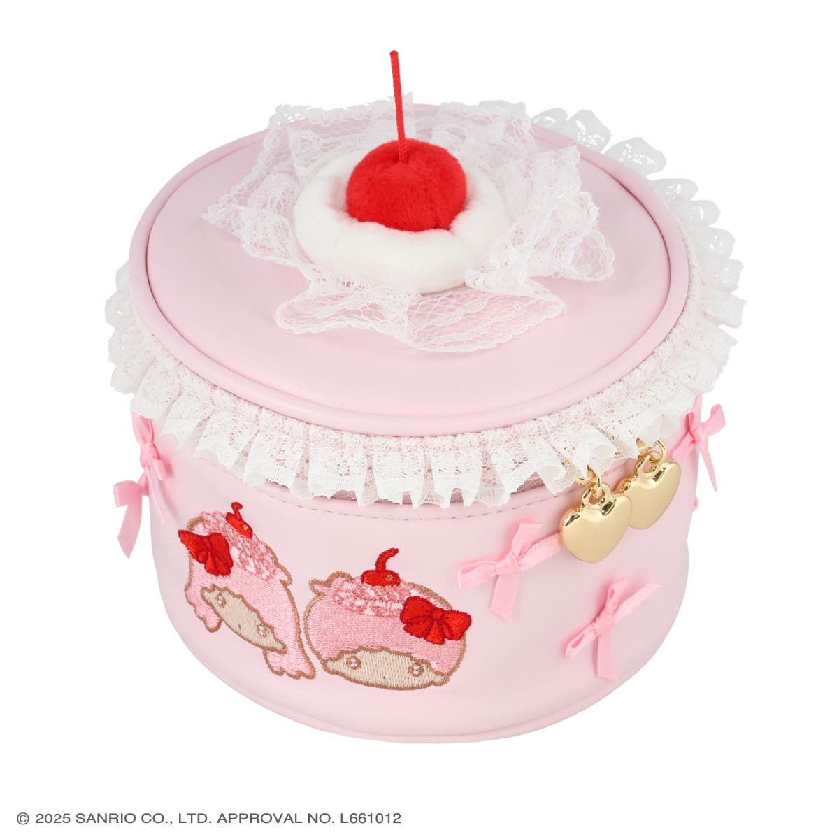 Little Twin Star "Whip Cherry" Cake-Shaped Box