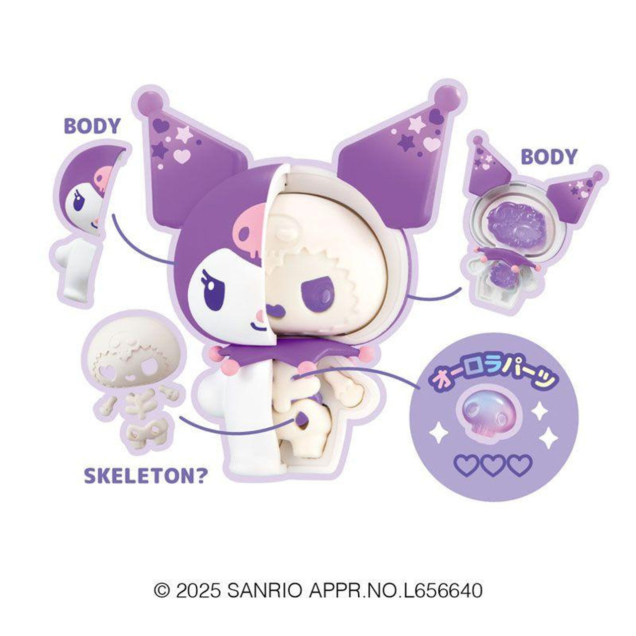 My Melody/Kuromi Fantasy Skeleton Blind Box