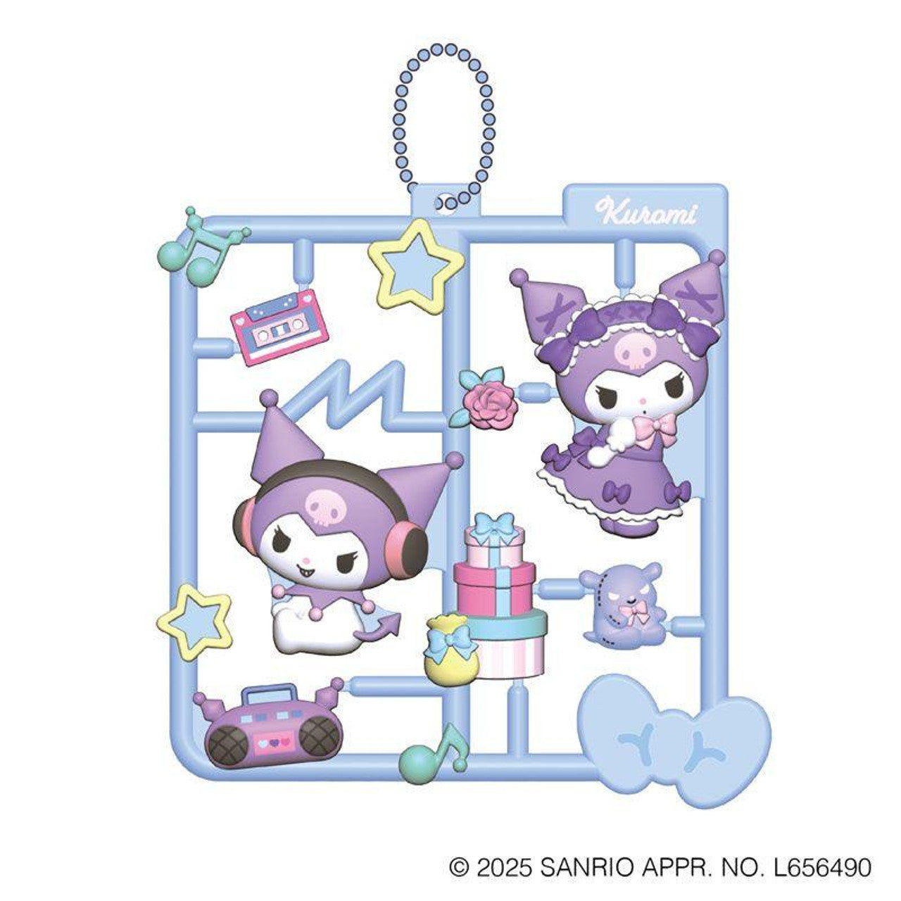 My Melody / Kuromi Plat Charm Blind Box