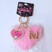 My Melody Puroland Exclusive Heart Puff Keychain