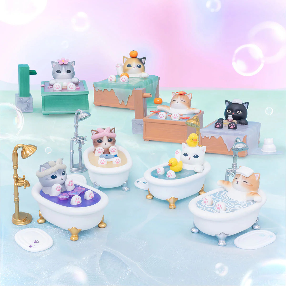 Mofusand "Good Bath Cat" Figure Blind Box
