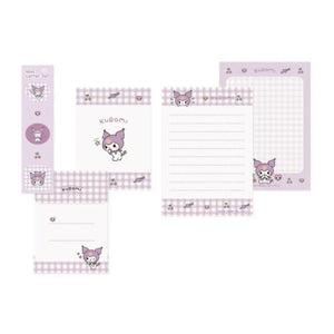 Kuromi Mini Gingham Letter Set