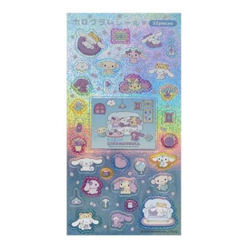 Cinnamoroll Silver Holographic Sticker Sheet