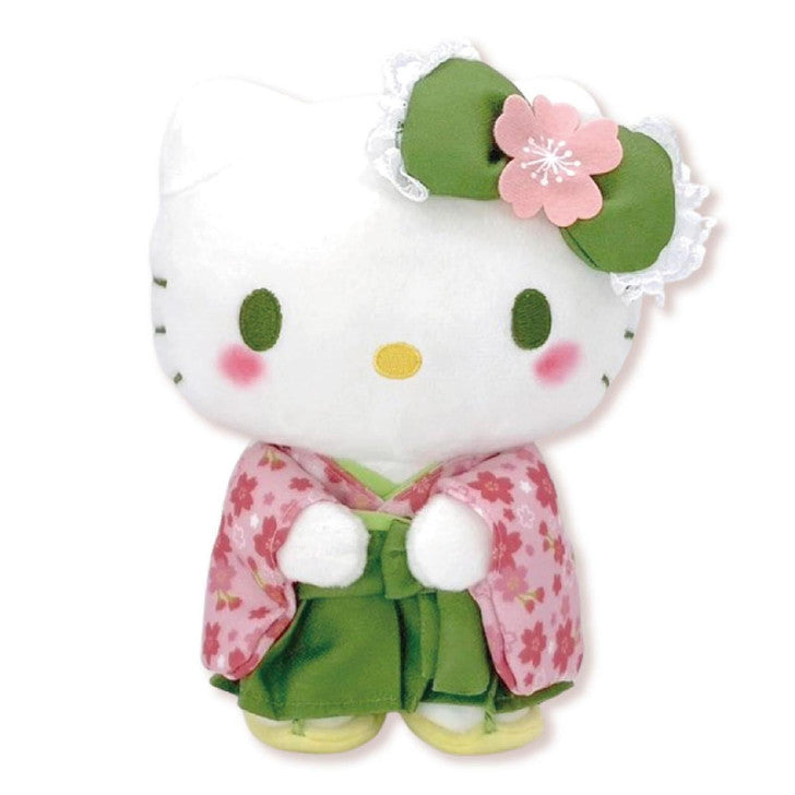 Hello Kitty Sakura Kimono Plush [Matcha]