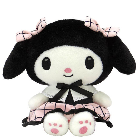 My Melody Black Graph Halloween Plush