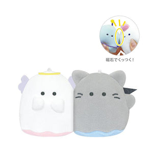 Obakenu Angel & Cat Nico Plush Mascot Set