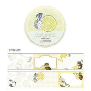 Mofusand Lemon Sticky Note Tape