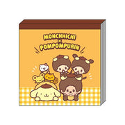 Monchhichi X PomPomPurin Square Memo