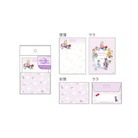Sailor Moon x Sanrio Mini Letter Set Purple