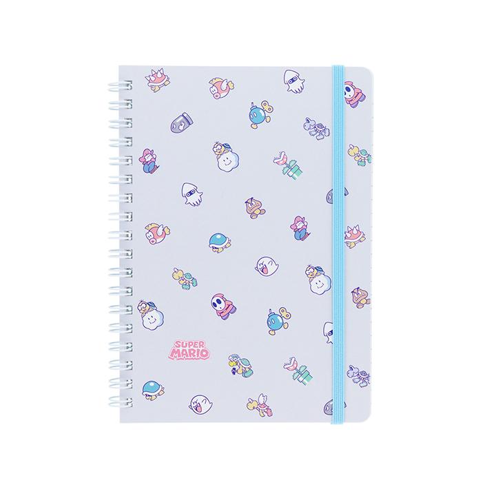 Super Mario Ring Notebook B6 [Purple]