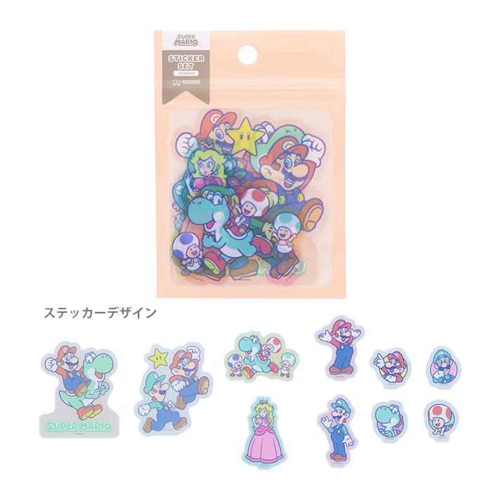 Super Mario Sticker Set