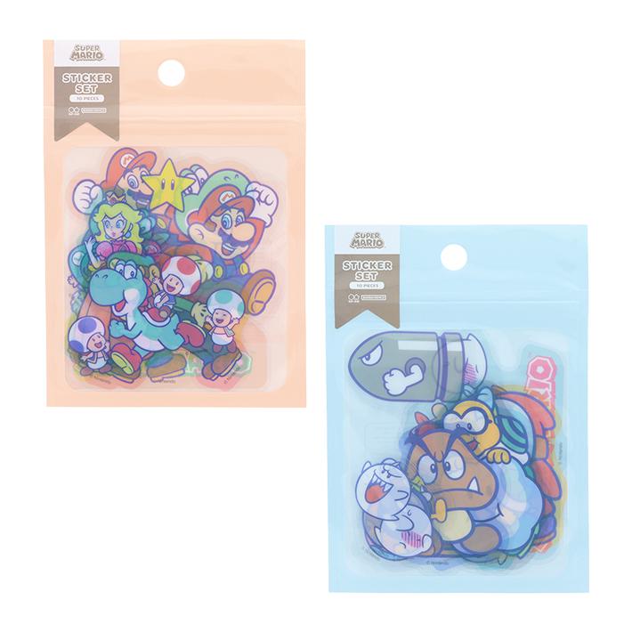 Super Mario Sticker Set