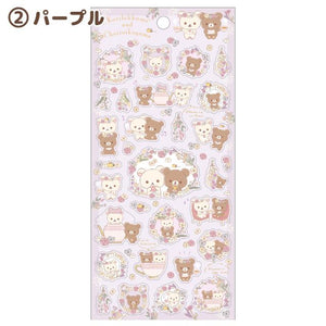 Kori-Kogu Floral Tea Time Sticker Sheet