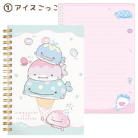 Jinbesan and Icekurage Ice Cream Notebook
