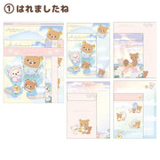 Rilakkuma "Rainy To Sunny Days" Letter Set A