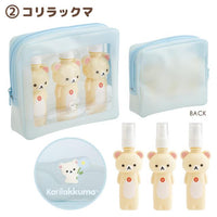 "Basic Rilakkuma Flower" Korilakkuma Spray Bottle Pouch