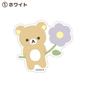 "Basic Rilakkuma Flower" Rilakkuma Sticker