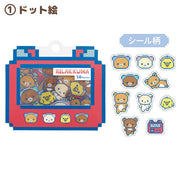 Rilakkuma Pixel Art Sticker Set A