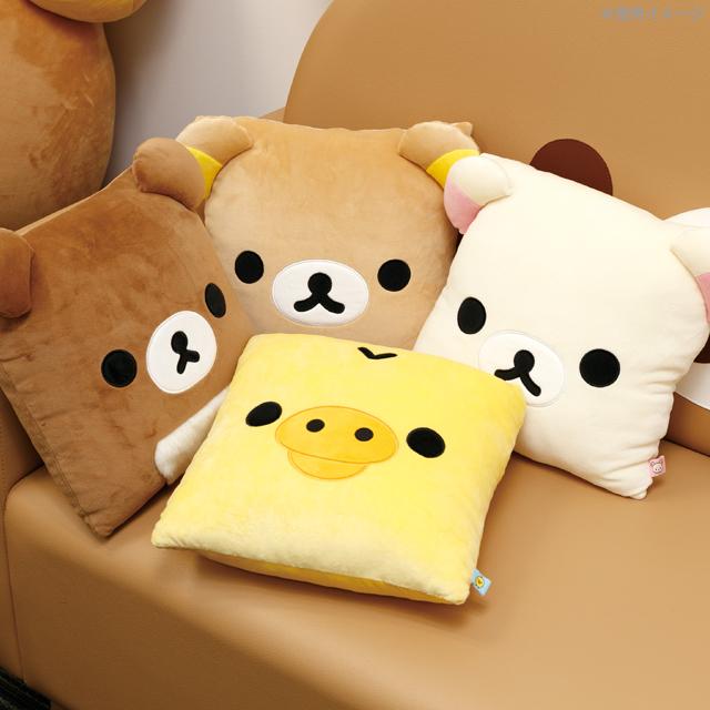 Korilakkuma "Sleeping Together" Mochi Mochi Pillow