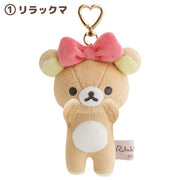 Rilakkuma "Makeup" Ribbon Plush Mascot