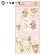 Rilakkuma "Makeup" Sticker Sheet